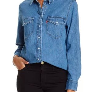 Levi’s Essential Western Denim Shirt XL